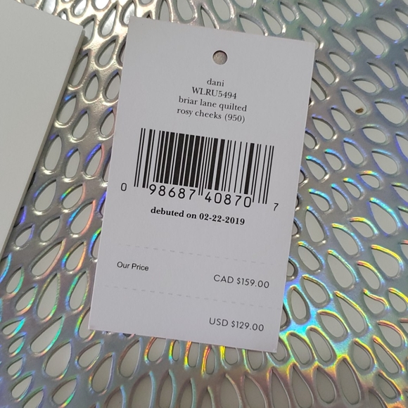 Kate Spade NY Dani Briar Lane Quilted Wallet coin - Picture 9 of 9